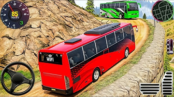 Offroad Bus Simulator 3D Game  - City Coach Bus Simulator Game 2025 - Andriod Gameplay