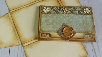 Folio! (Part 2) New File Folder Project! Ephemera Folio Tutorial - Perfect for Swaps and Happy Mail!