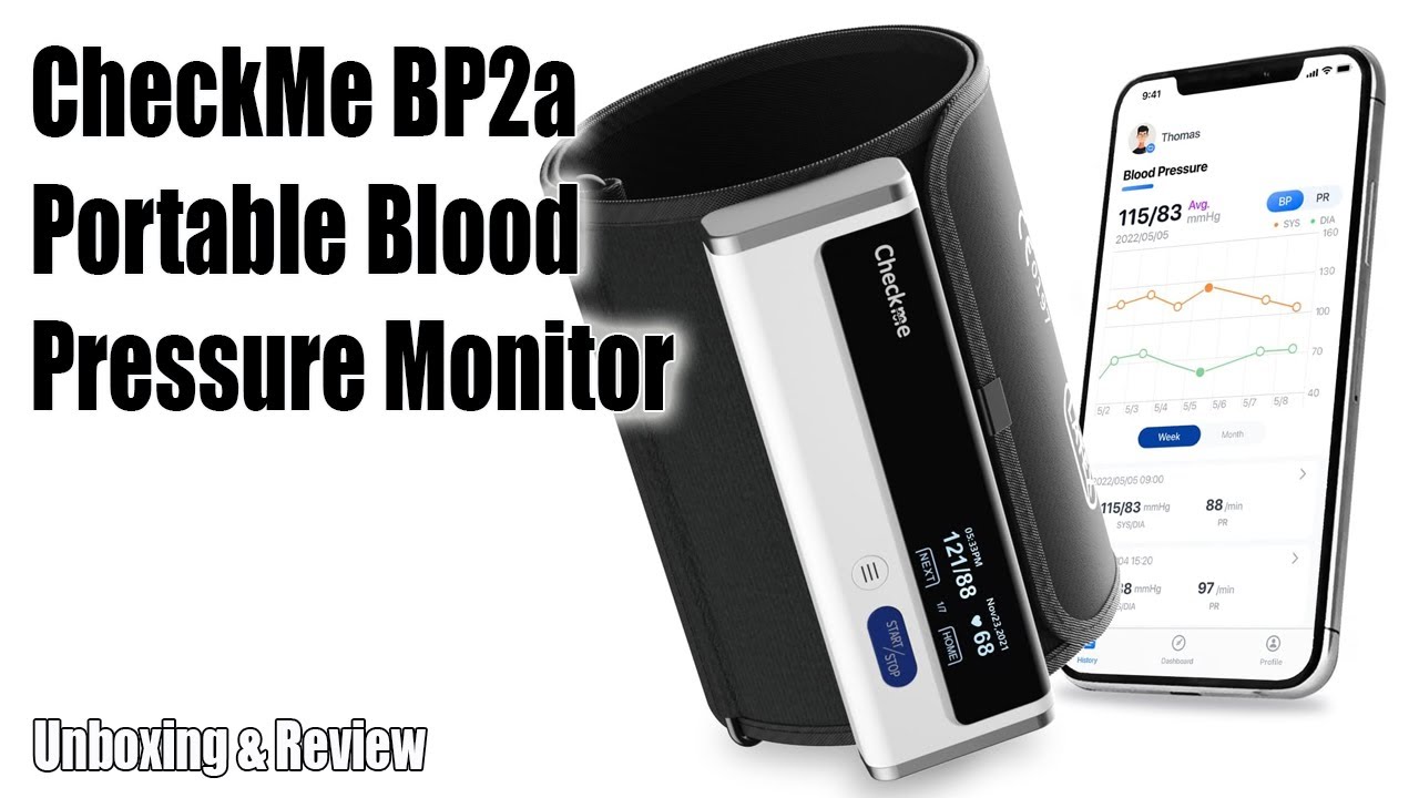 Checkme Upper Arm Wireless Blood Pressure Monitor.   By Checkme