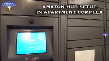 1 Minute Video || Amazon Hub Setup in Apartment || 1Minute Wander