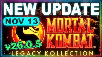 Mortal Kombat Legacy Kollection Update 1.04 Patch – Massive Fixes & Improvements