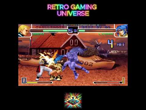 🔥 KOF'2002: Leona 👊 Incredible Double Super Move! 🔥 Amazing Victory! 😍