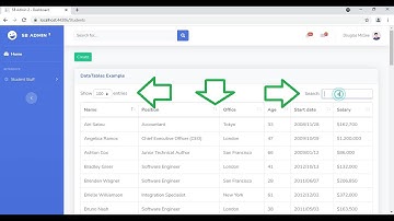 Static DataTable In Asp.Net MVC⚡Searching⚡Pagination⚡Sorting⚡Technology Former