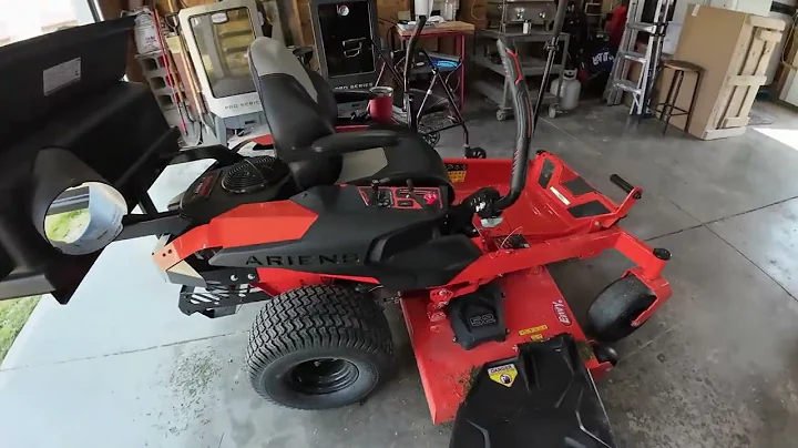 2023 Ariens IKON - Taking The Bagger Off