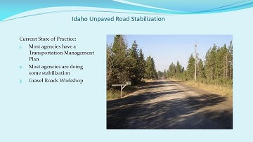 Gravel Roads Design and Maintenance Training Course   Part 4 Webinar