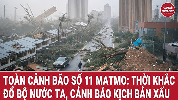 Toàn cảnh bão số 11 Matmo: Thời khắc đổ bộ nước ta, cảnh báo kịch bản xấu