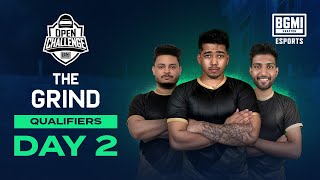 [DAY 2] The Grind Qualifiers Day 2 | BATTLEGROUNDS MOBILE INDIA OPEN CHALLENGE