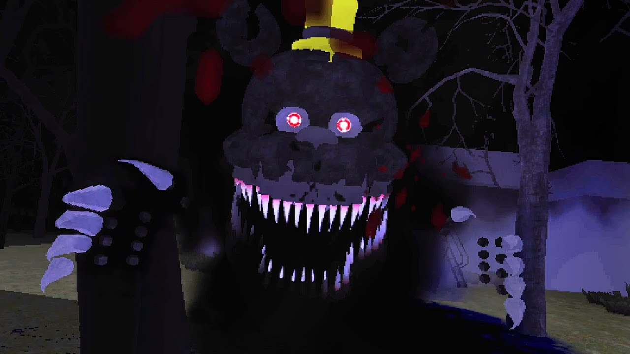 VOCÊ NÃO PODE ESCAPAR DO NIGHTMARE! FNAF 4 DOOM com @MrGuinas e  @GabsYT.OFICIAL 