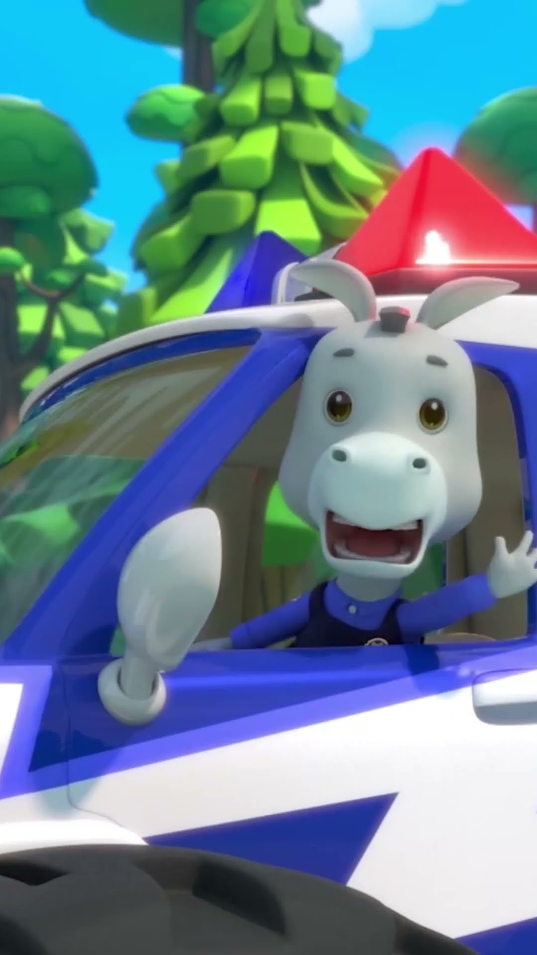 Viene la patrulla #shorts #babybus