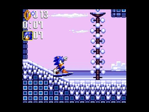 Sonic Triple Trouble: Robotnik Winter Zone Act 1 [1080 HD]