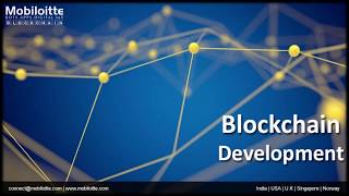 Blockchain Development Mobiloitte