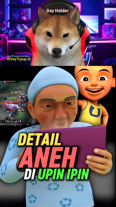 Opah Upin ipin Ketahuan main Mobile Legends 🤣