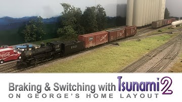 Braking & Switching with Tsunami2 Train Decoders