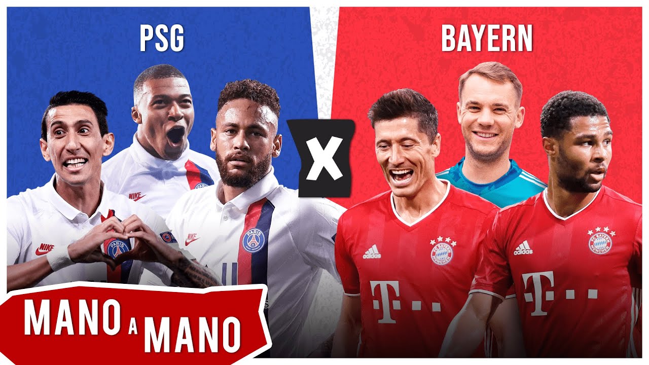 PSG X BAYERN: FINAL DA LIGA DOS CAMPEÕES – MANO A MANO