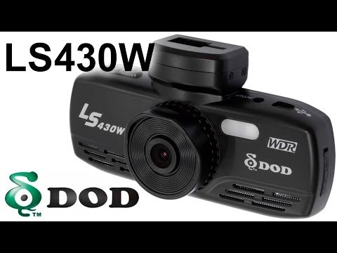 DOD LS430W — автомобильный видеорегистратор — видео обзор 130.com.ua