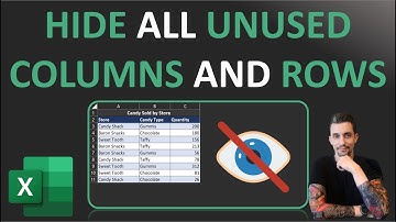 Excel Tips - Hide or Remove All Unused Rows and Columns in Excel