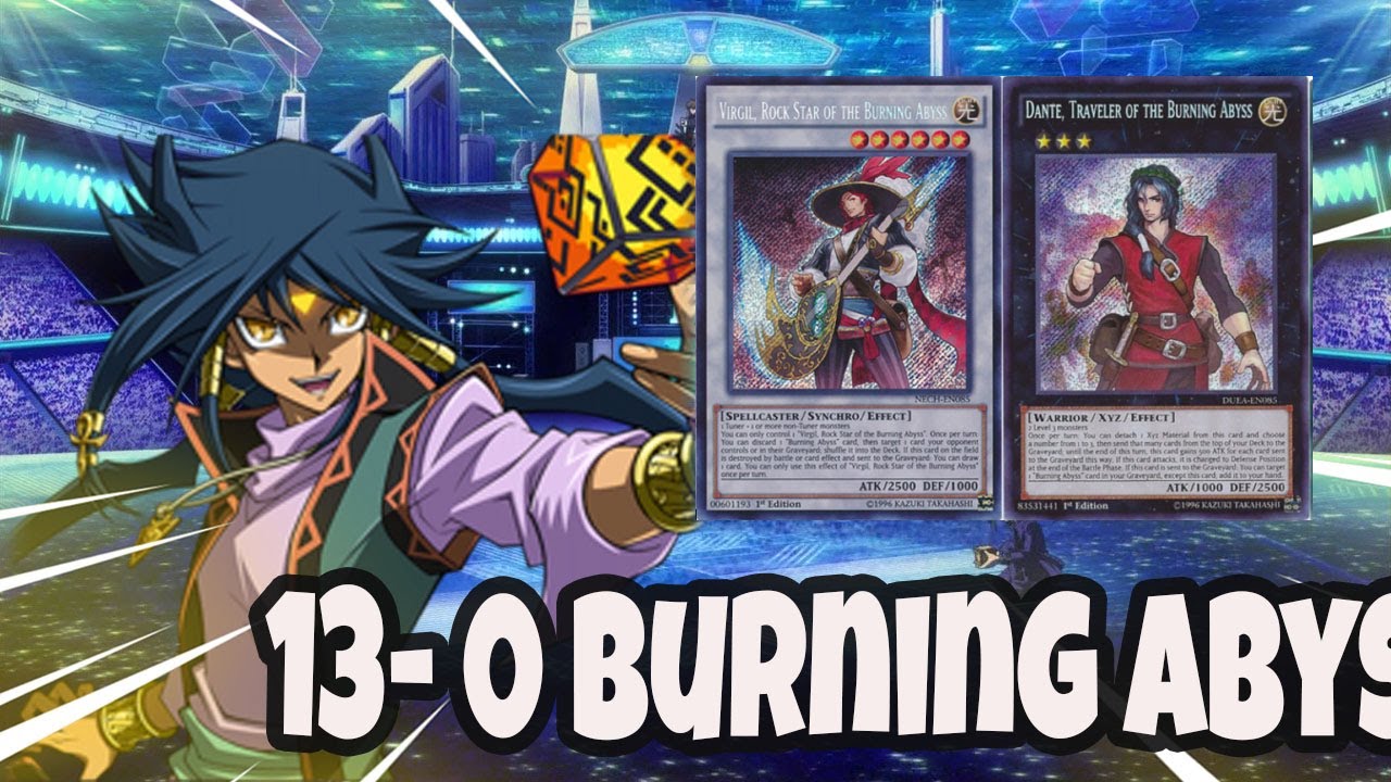 NEW 13-0 Dante Burning Abyss! Top Tier! Yu-Gi-Oh! Duel Links NEW 13-0 Dante Burning Abyss! Top Tier! Yu-Gi-Oh! Duel Links