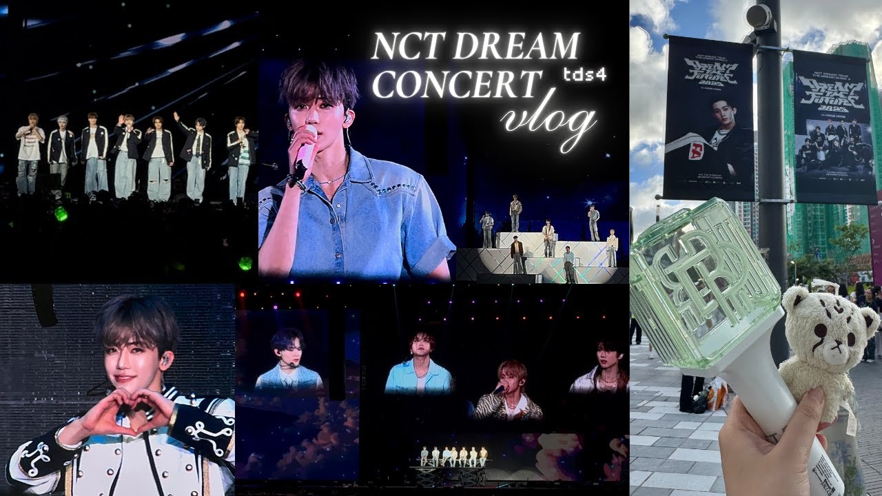 【시즈니 브이로그 NCTzen Vlog】 ✩₊˚🛸 nct dream THE DREAM SHOW 4: DREAM THE FUTURE in HONG KONG .𖥔 ݁˖⭑.ᐟ