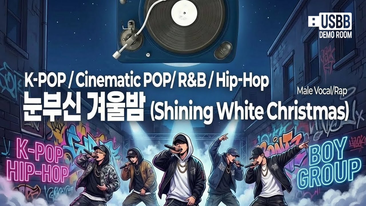 [Male Vocal/Rap Demo] K-R&B Hip-Hop Fusion Type Beat | Cinematic Winter Duet | Prod. USBB
