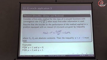 П.Е.Двуреченский. Stochastic intermediate gradient method for convex problems with... 26 июня 2014