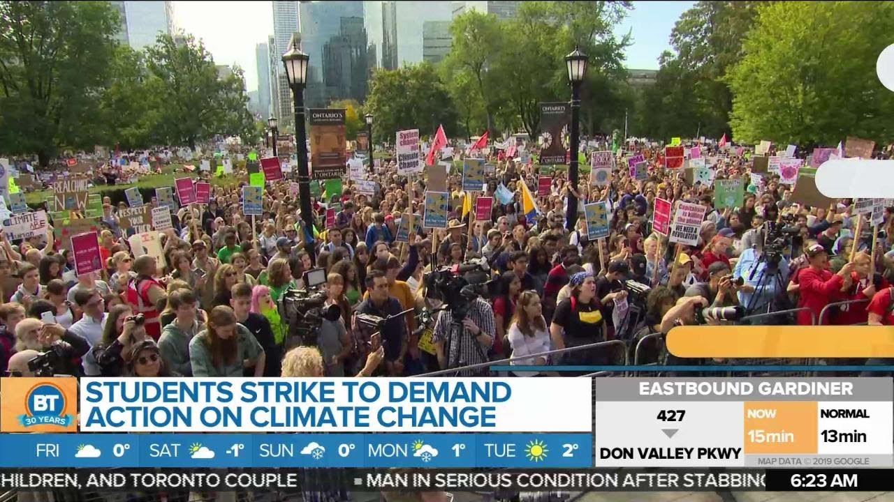 Students Strike for a Call to Action on Climate Change