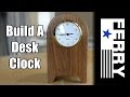 Ⓕ How To Make a Walnut Desk Clock (ep15) Ⓕ How To Make a Walnut Desk Clock (ep15)