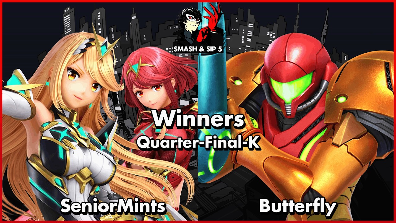 Smash & Sip 5: Winners Quarter-Final | SeniorMints (Aegis) V.S. Butterfly (Samus)