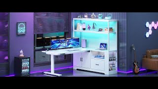 SEDETA 48.6 Inch Standing Desk Height Adjustable Electric Desk