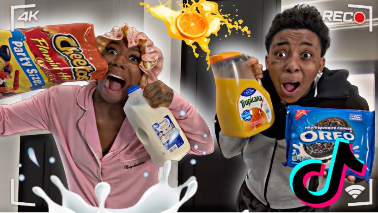 TRYING WEIRD TIKTOK 🎶 FOOD COMBINATIONS !