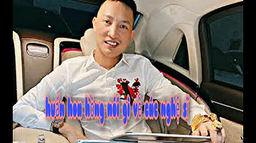 Huấn Hoa Hồng nói  Đàm Vĩnh Hưng, Phương Hằng,Thuỷ Tiên... cực hay | Man Chan #dvh #nph #tt #hhh