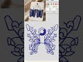 Handmade Butterfly FSL Earrings 🦋 Elegant Lace Embroidery Jewelry