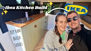 IKEA Campervan KITCHEN Install | DIY Ducato Van Conversion | UK
