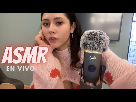 ASMR en vivo uwu ven a platicar y relajarte ;) - ASMR en vivo uwu ven a platicar y relajarte ;)