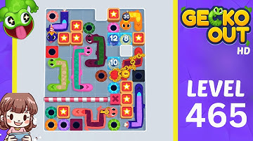 Gecko Out Level 465 Solution Walkthrough