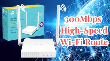 TP-Link TL-WR844N High-Speed Wi-Fi Router Unboxing & Review- Urdu-Hindi