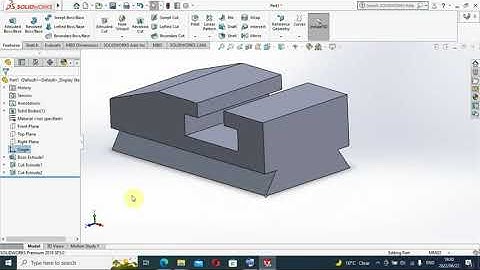 Solidworks | step-by-step | Tutorial for Beginners Exercise 1.1