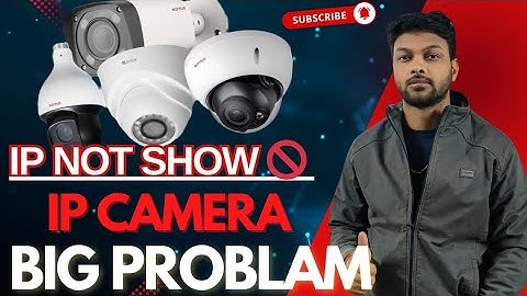 IP Not Show ❌ 🚫 IP Camera Problem /Cpplus/ Dahua/Hikvishion #Ipcctv #1k #ipcamera 