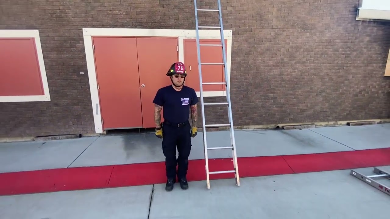 1 person high shoulder carry to a beam raise (16 ft)