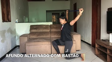AFUNDO ALTERNADO COM BASTÃO