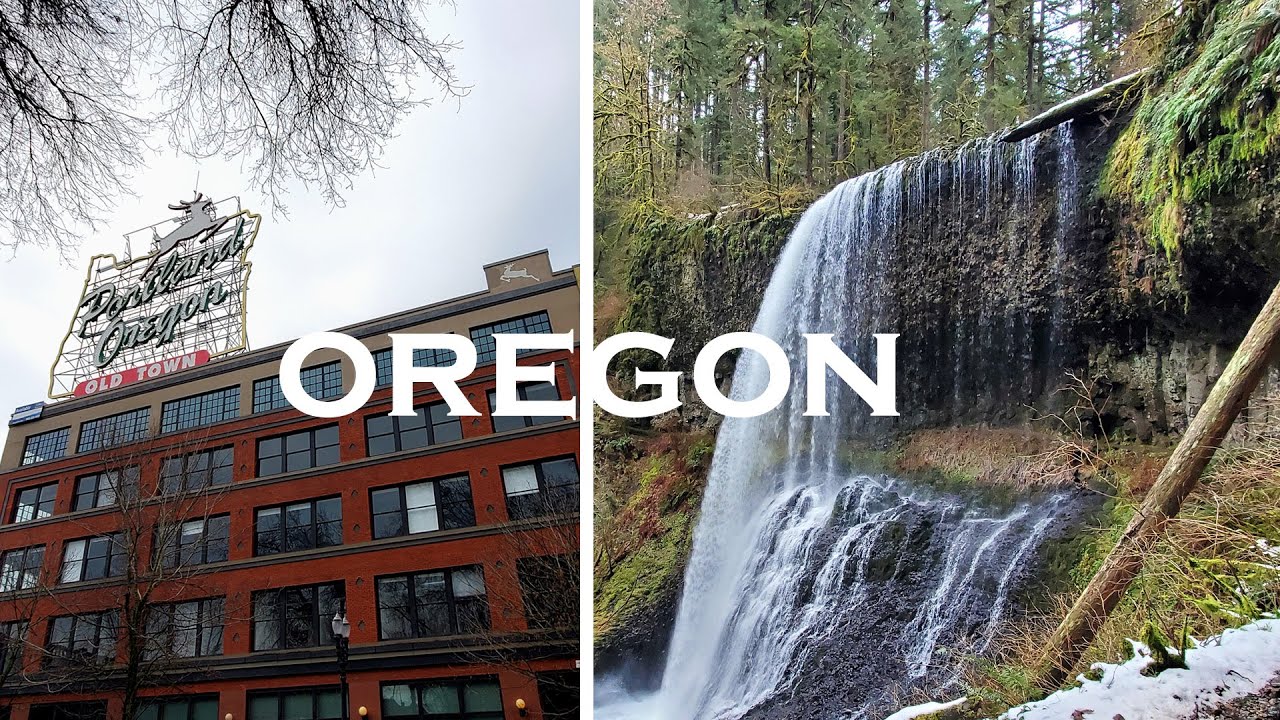Portland Oregon and Silver Falls State Park - February 2025
