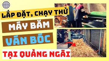 ✅LẮP ĐẶT VÀ VẬN HÀNH MÁY BĂM RÁC VÁN BÓC (VÁN LẠNG) TẠI QUẢNG NGÃI | Cơ khí Hồng Nho | 0334.496.696