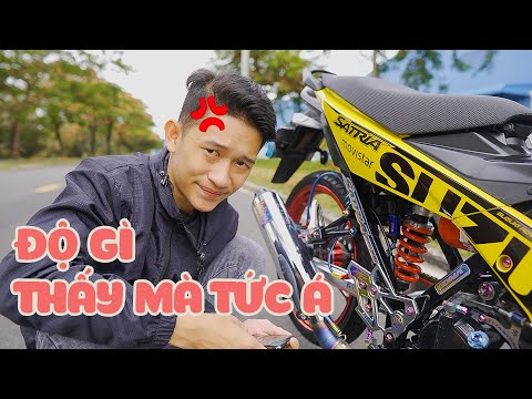 Tú Le phải "Bức Xúc" với Chiếc Satria Độ Full Titan Này