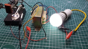 Instructions to make inverter from 12V to 220V using 2n3055
