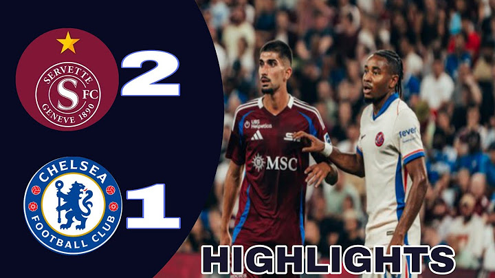 Servette 2-1 Chelsea [Agg 2-3] Highlights — All Goals | UECL 24/25