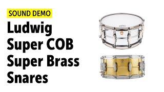 Ludwig | Super COB | Super Brass | Reissue Snares | Sound Demo