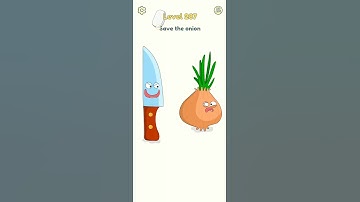 Dop2:Delete One Part Level 287 save the onion #shortfeed #youtubeshorts #dop2 #gameplay #walkthrough