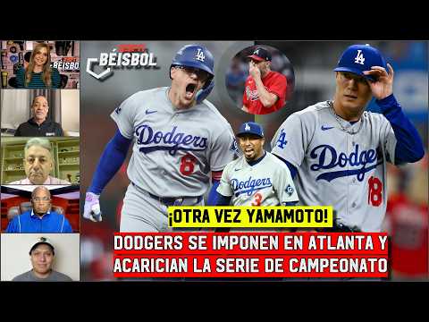 YAMAMOTO LO HIZO OTRA VEZ y tiene a DODGERS a UNA VICTORIA de la SERIE DE CAMPEONATO | ESPN Beisbol