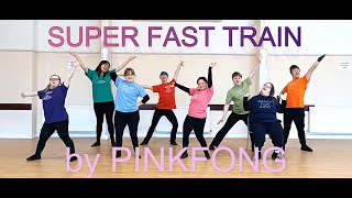 SUPER FAST TRAIN by @Pinkfong  | Dance for Children | TailfeatherTV