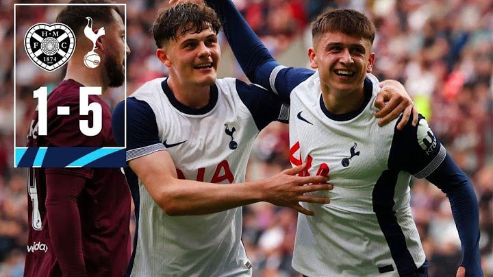 Hearts 1-5 Tottenham
