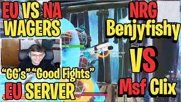 4x Qualified NRG Benjyfishy VS 5x Qualified NA Player On EU Server - *INSANE* 1V1 Wager
